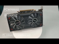 데스크탑을 위한 PCWINMAX RX5500XT 그래픽 카드 8GB GDDR6 128 비트 라데온 RX 5500 XT 게임 비디오 카드