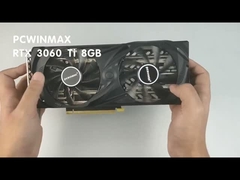 데스크탑을 위한 PCWINMAX RTX 그래픽 카드 RTX 티 듀얼 팬들 12Pin 220W HDM1/DP 8GB명 3060명
