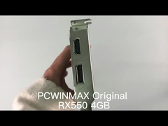 RX 550 2G / 4G 멀티 화면 그래픽 카드 듀얼 1183Mhz AMD RX500 시리즈