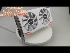 라데온 RX 580 8GB/16GB DDR5 화이트 에디션 그래픽 카드