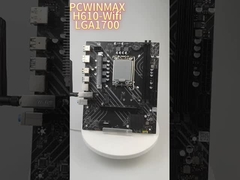 PCWINMAX H610 LGA1700 DDR4 와이파이 메인보드 - 인텔 12세대 CPU에 대한 신뢰할 수 있는 성능