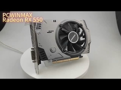 PCWINMAX 라데온 RX 550 4GB DDR5 128비트 그래픽 카드