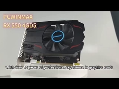 PCWINMAX 라데온 RX 550 4GB DDR5 그래픽 카드