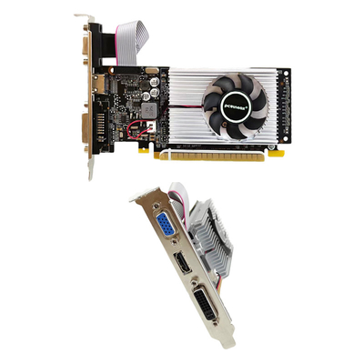 512MB 64bit GDDR3 GT 210 Graphics Card Video Card Low Profile Single Fan VGA Interface