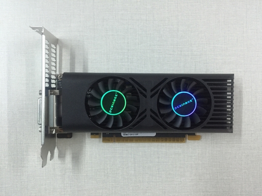 Low Profile Dual Fans GPU LP Graphic Card GTX1050 2GB DDR5 128bit