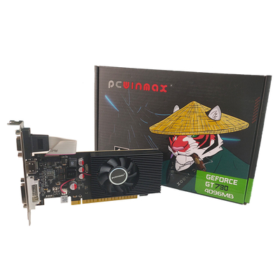 PCWINMAX GeForce GT 730 DDR3 2GB 64 Bit Low Profile GT730K DVI VGA HD Graphic Cards 192SP