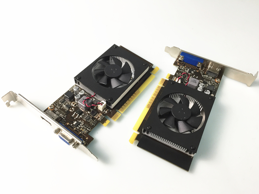 gt610 gt710 LP ddr3 1gb 2gb ddr3 cheap Single Fan graphic card video card