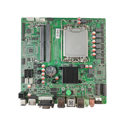 PCWINMAX H610 Mini ITX LGA 1700 Industrial Motherboard DDR4 Supports 12th Gen Core Processors