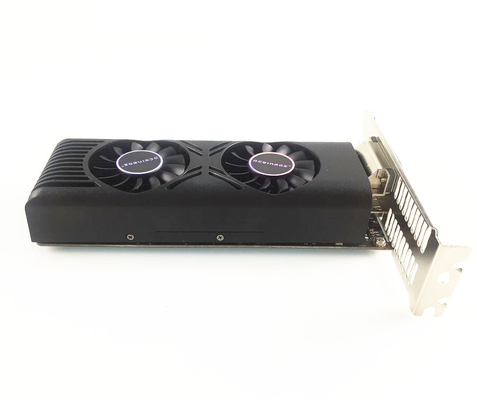 Dual Fan Gaming Graphics Card For Desktop, Geforce GTX 1050 Ti Low Profile 4GB DDR5 128BIT