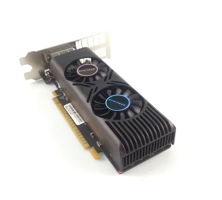 Dual Fan Gaming Graphics Card For Desktop, Geforce GTX 1050 Ti Low Profile 4GB DDR5 128BIT