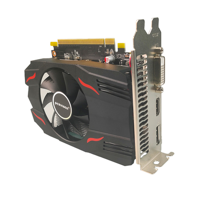 PCWINMAX Radeon RX 550 2GB GDDR5 128 Bit GPU Graphics Card DP DVI HD Low Consumption