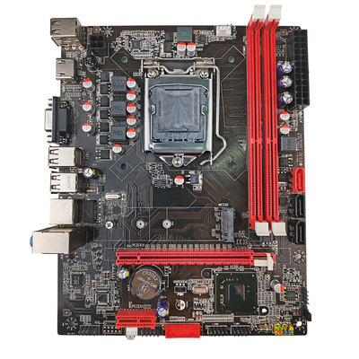 PCWINMAX B75 LGA 1155 Micro ATX Gaming PC Motherboard With DDR3 M.2 USB 3.0 Port