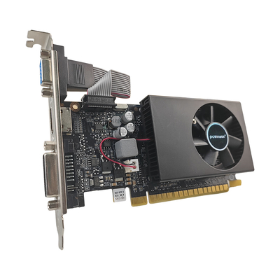 PCWINMAX GT 705 2GB 64Bit GDDR3 Low Profile Single Fan VGA DVI HD Port GPU Graphics Card for Desktop