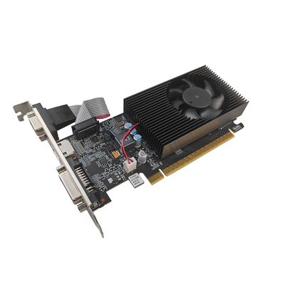 PCWINMAX GeForce GT 610 1GB GDDR3 64-bit Low Profile Graphics Card, Single Fan PCIe GPU for Desktop PC & Multi Display, OEM ODM Wholesale