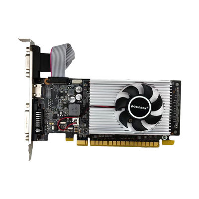 GT 210 1gb 64bit GDDR3 게임 비디오 카드 2560x1600 단일 팬 VGA 인터페이스