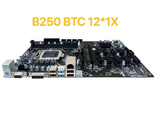 데스크탑 마이닝 메인보드 B250 16GB I6 I7 I8 I9 프로세서 2 DDR4 DIMM
