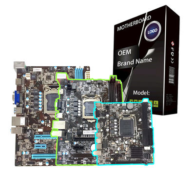 H 61 마이닝 마더보드 소켓 LGA 1155 DDR3 I3 I5 I7 800MHz 1066MHz 1333MHz