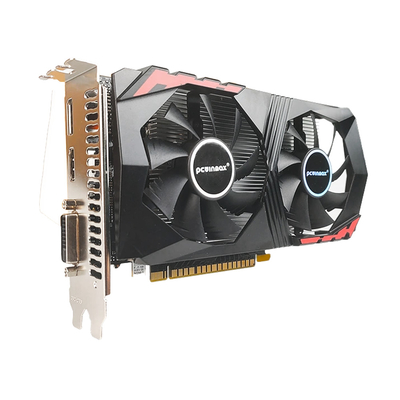 PCWINMAX GeForce GTX 1050 Ti Graphics Card 4GB DDR5 128 Bit Dual Fans 650MHz 1800MHz Frequency 1050Ti Desktop GPU