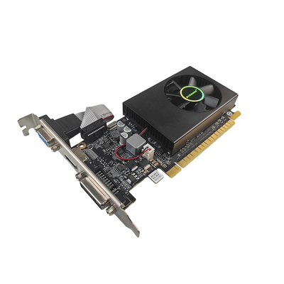PCWINMAX GT 705 2GB 64Bit GDDR3 Low Profile Single Fan VGA DVI HD Port GPU Graphics Card for Desktop