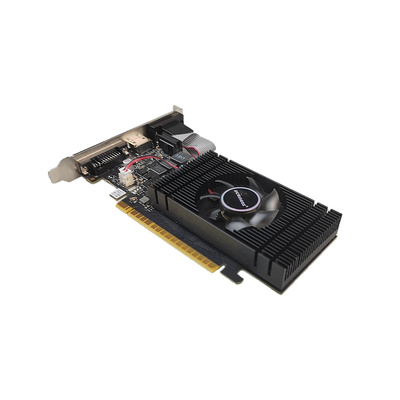 PCWINMAX 새 Geforce GTX 750Ti 4GB GDDR5 싱글 팬 저 프로필 GPU VGA DVI HD 출력 데스크톱 그래픽 카드