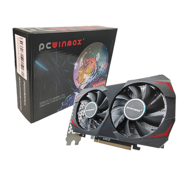 PCWINMAX RX 580 그래픽 카드 2048SP 8G GDDR5 256비트 PC 게임 비디오 카드 HD DP DVI 출력 RX580 데스크톱용