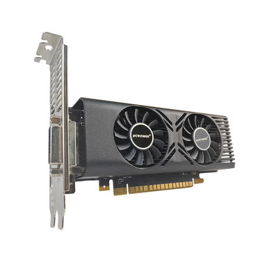 PCWINMAX GTX 1050 Graphics Card 2GB GDDR5 128Bit Low Profile Dual Fan PCI-E 3.0 HD DP DVI Ports for Desktop PC