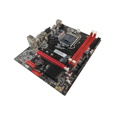 PCWINMAX H81 칩셋 LGA1150 Micro ATX 마더보드, 4세대 CPU i3/i5/i7 지원, DDR3 1333/1600MHz 듀얼 채널, 최대 16GB, 안정적인 OEM 마더보드, 사무실/비즈니스 PC용