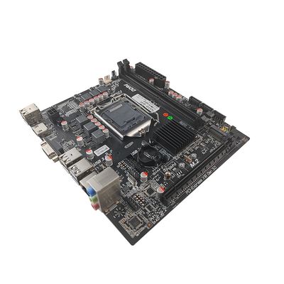 PCWINMAX H310 칩셋 MicroATX 마더보드, HD VGA 출력을 갖춘 9세대 및 8세대 Intel Core 프로세서 지원