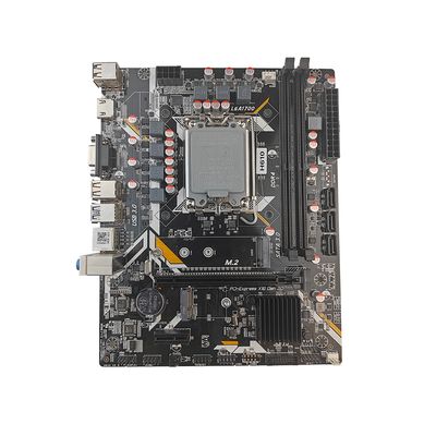 PCWINMAX 신규 OEM H610 마더보드 LGA1700, 14/13/12세대 인텔 코어 프로세서 지원, MATX