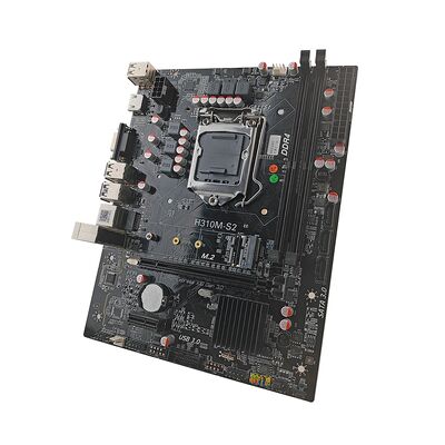 PCWINMAX H310 Chipset Micro ATX Motherboard LGA 1151 DDR4, with M.2 & SATA 6Gb/s Support 8th 9th Gen i3 i5 i7 CPU for Office PC