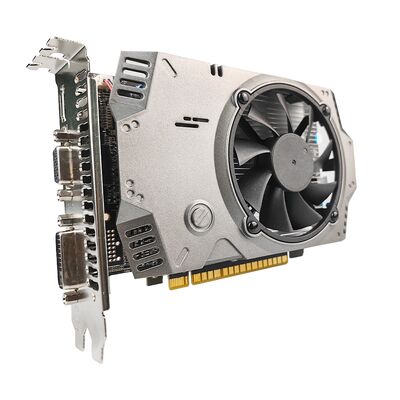 PCWINMAX Geforce GT 730 2GB GDDR5 128Bit 단일 팬 풀 사이즈 데스크탑 그래픽 카드 VGA HD DVI 도매 재고 있음