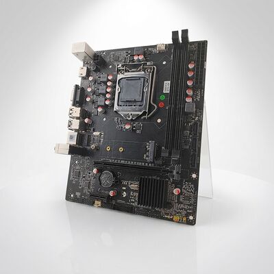 PCWINMAX 메인보드 B75 LGA1155 MATX DDR3 최대 16GB M.2 SATA3 HD VGA 포트 오피스 PC 및 비즈니스 시스템용 데스크톱 보드