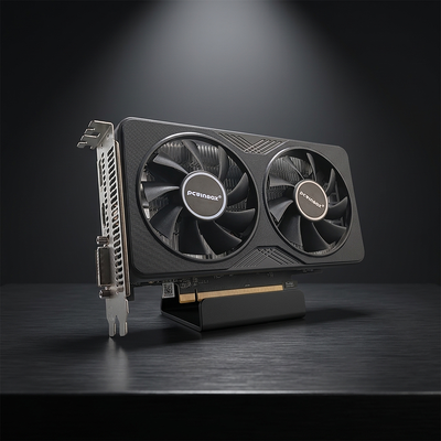 PCWINMAX RX 590 2048SP 8GB GDDR5 256Bit 고성능 게임 그래픽 카드 DP/HD/DVI 출력 6pin 전력